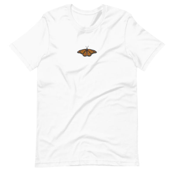 monarch embroidery t-shirt